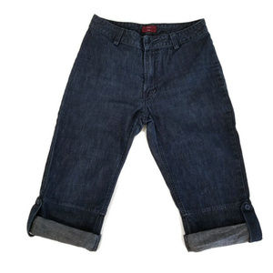 Old Navy Women's Cropped Jeans Size 4 Dark Wash